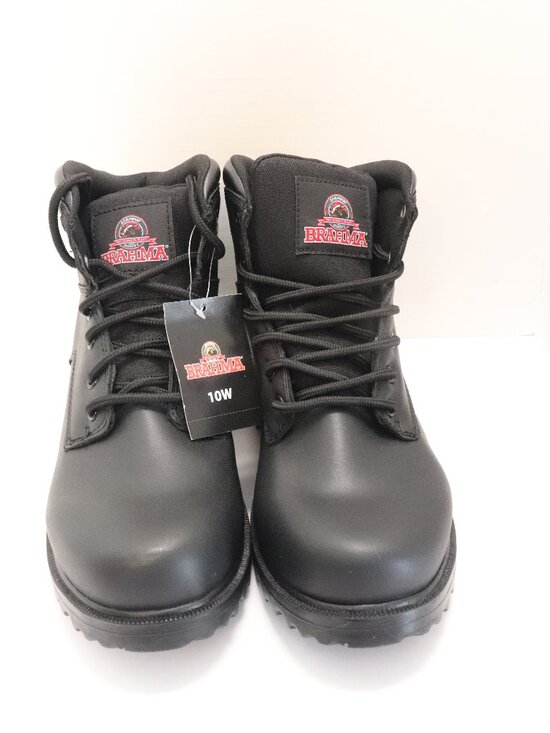 Brahma Men\'s Escotti Black Work Boots Size 10 NWT and in Box main image 6